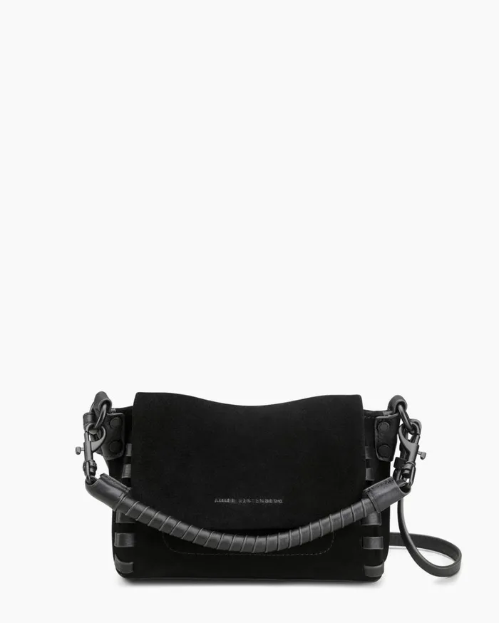 Aimee Kestenberg Crossbody Bags Women Zen Mini Crossbody Black Suede