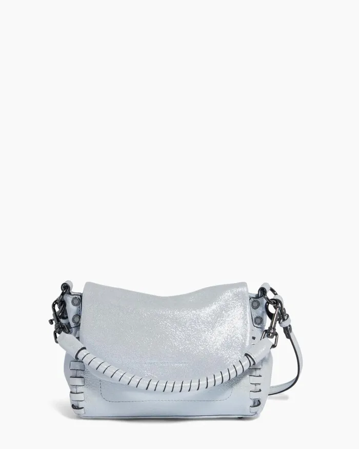 Aimee Kestenberg Crossbody Bags Women Zen Novelty Mini Crossbody Mystic Metallic Blue
