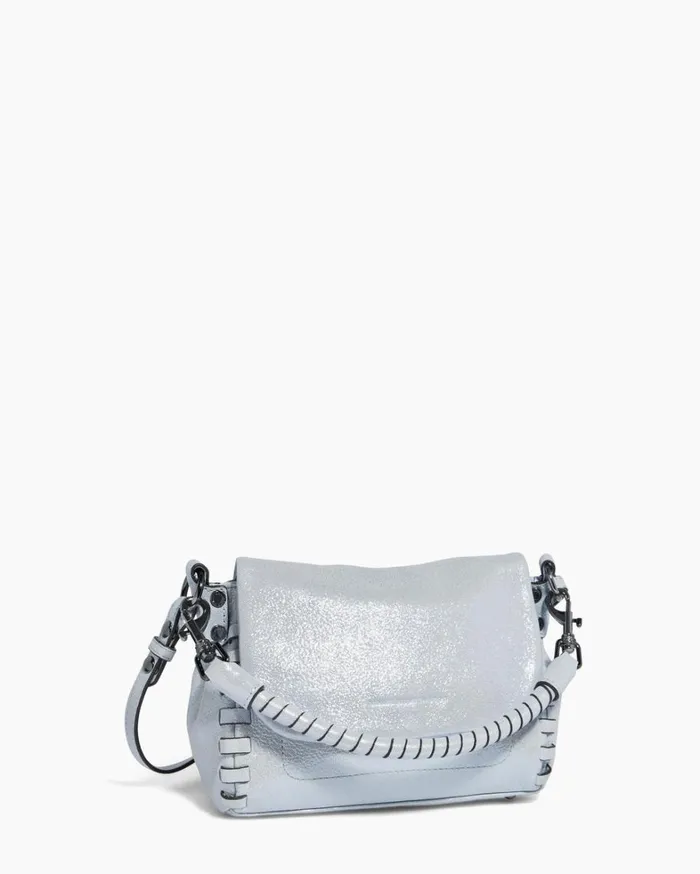 Aimee Kestenberg Crossbody Bags Women Zen Novelty Mini Crossbody Mystic Metallic Blue
