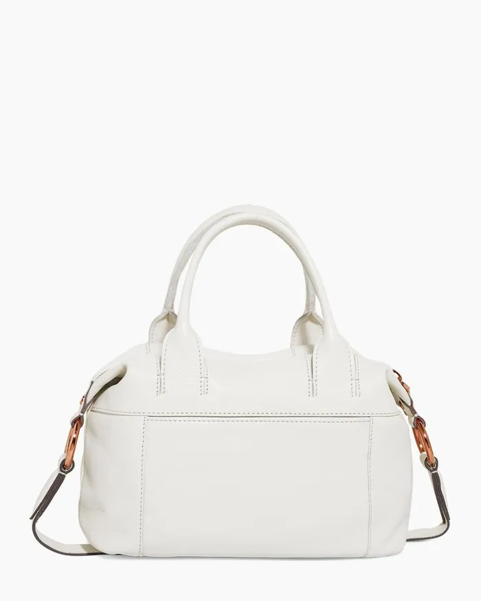 Aimee Kestenberg Satchels Women Hudson Mini Satchel Vanilla Ice With Chocolate Rose Gold
