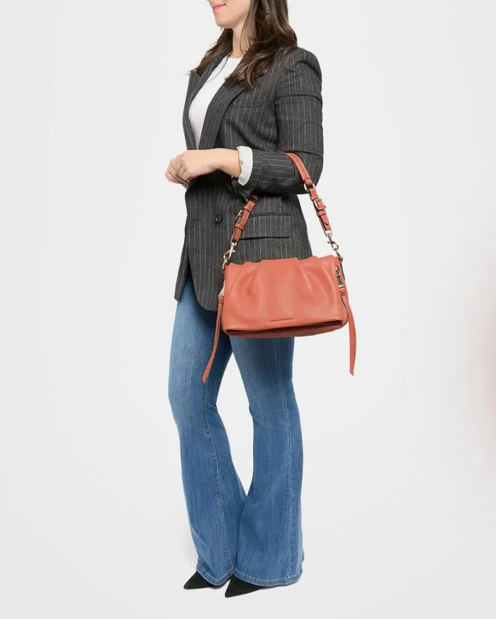 Aimee Kestenberg Satchels Women The Pucker Up Convertible Shoulder Apricot