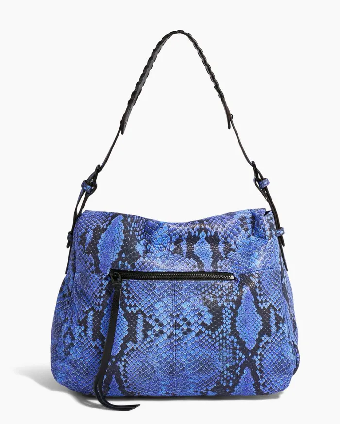 Aimee Kestenberg Shoulder Bags Women Bali Hobo Blue Cobra