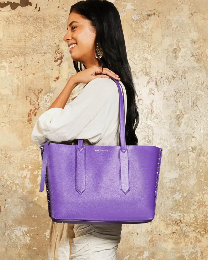 Aimee Kestenberg Tote Bags Women Busy Bee Tech Tote Purple Haze