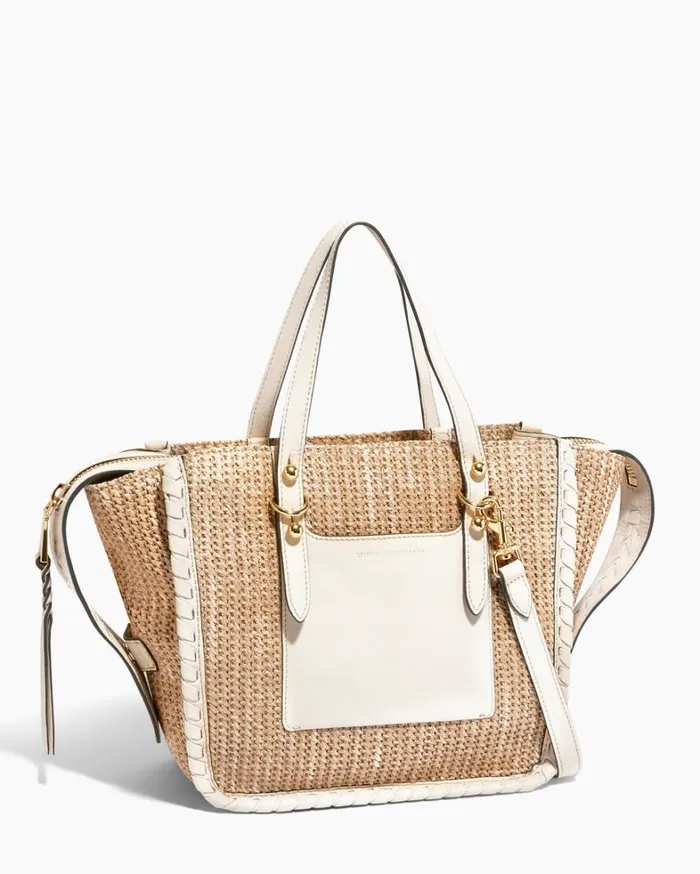 Aimee Kestenberg Tote Bags Women Casablanca Raffia Medium Tote Vanilla Ice