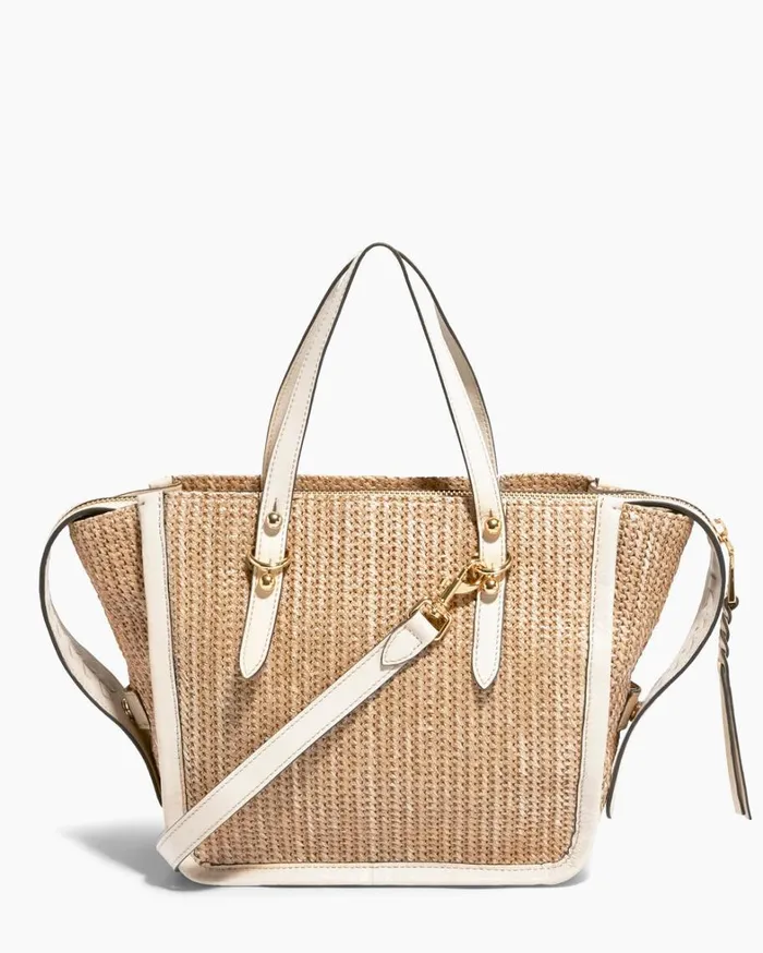 Aimee Kestenberg Tote Bags Women Casablanca Raffia Medium Tote Vanilla Ice