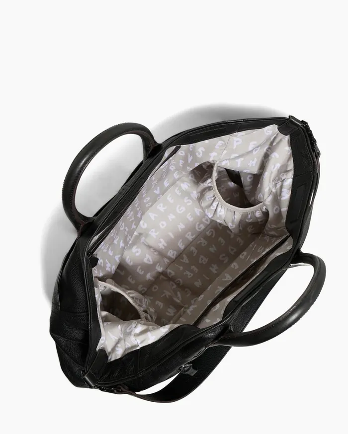Aimee Kestenberg Tote Bags Women Let039s Ride Large Convertible Tote Black With Shiny Black