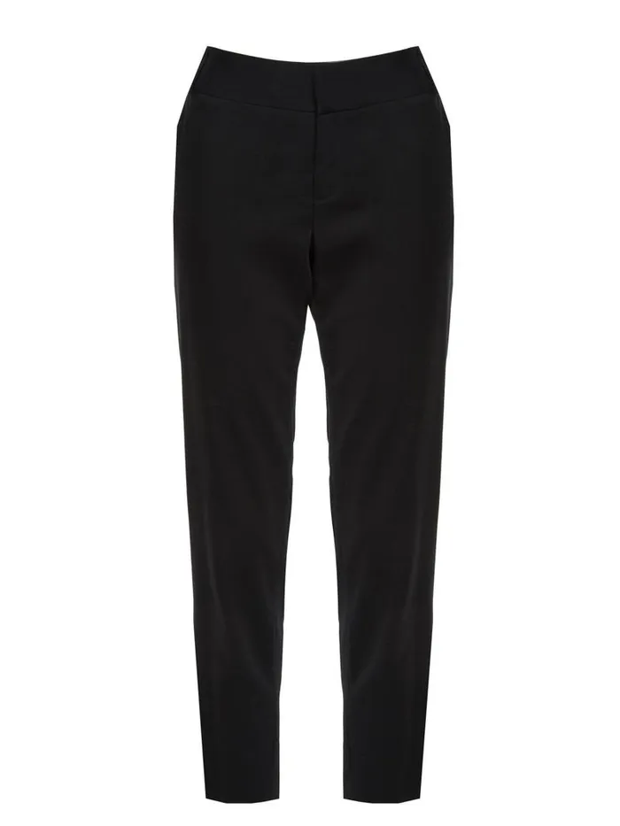 Alice Olivia STACEY SLIM TROUSER Black Women Suits