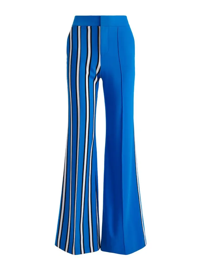 Alice Olivia Teakwood Stripe French Blue Women Matching Sets