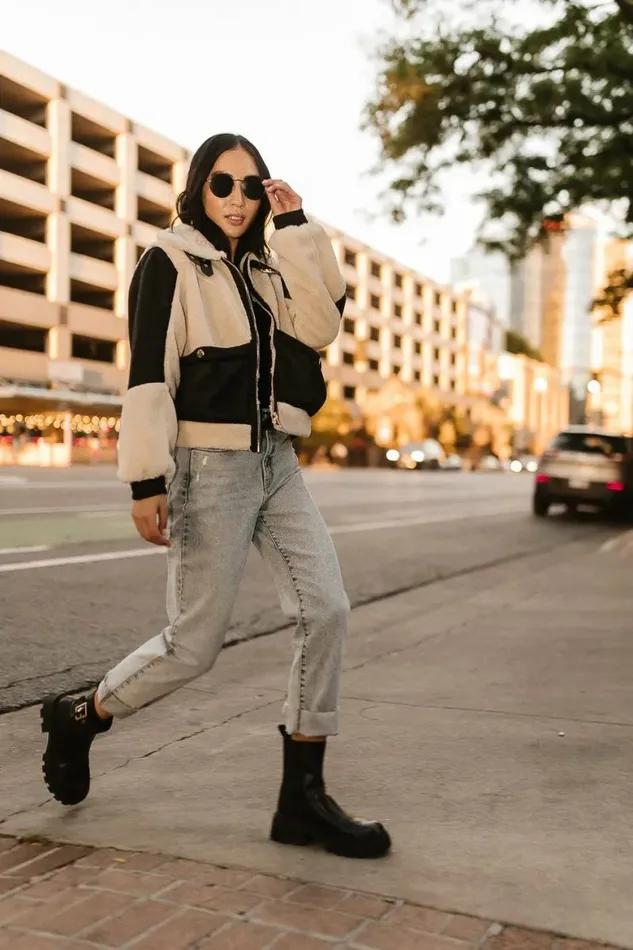 Almost Famous Vegan Jacket In Black Black Women Bohme Outerwear