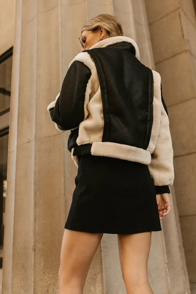 Almost Famous Vegan Jacket In Black Black Women Bohme Outerwear