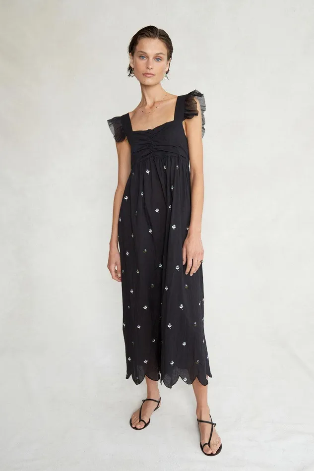 Amelia Dress Caviar Women Chan Luu Dresses