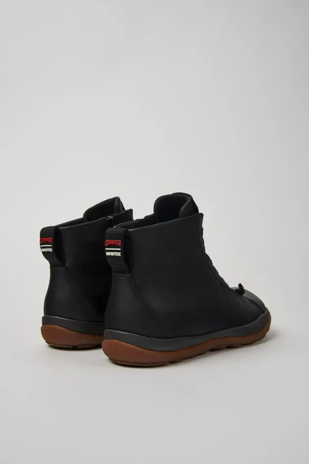 Ankle Boots Men Camper Peu Pista GORETEX Black Leather Ankle Boots Ankle Boots Men Camper Peu Pista GORETEX Black Leather Ankle Boots