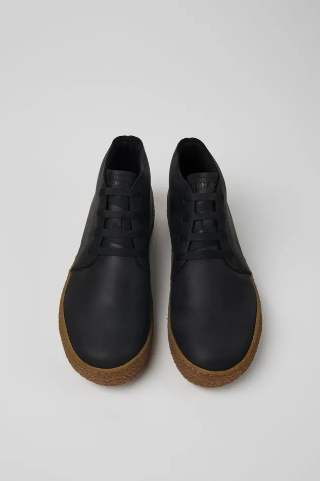 Ankle Boots Men Camper Peu Terreno Black Nubuck Desert Boot Ankle Boots Men Camper Peu Terreno Black Nubuck Desert Boot
