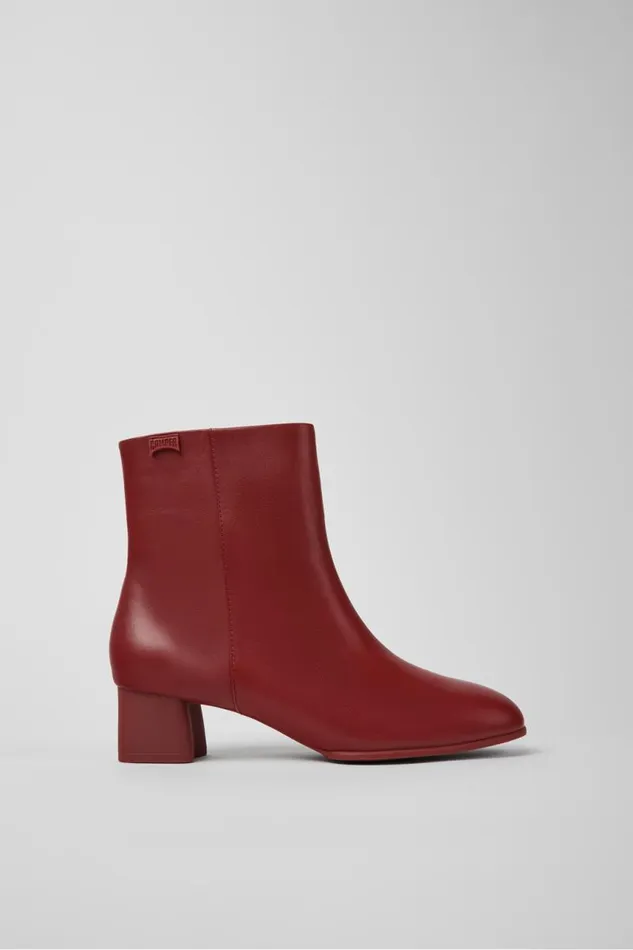 Ankle Boots Women Camper Katie Burgundy Leather Ankle Boots Ankle Boots Women Camper Katie Burgundy Leather Ankle Boots