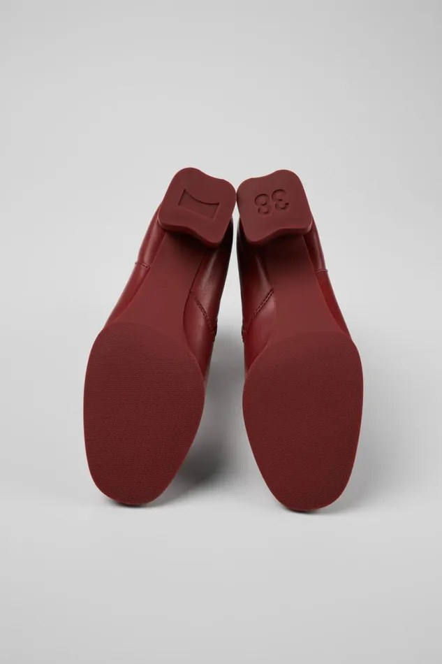 Ankle Boots Women Camper Katie Burgundy Leather Ankle Boots Ankle Boots Women Camper Katie Burgundy Leather Ankle Boots
