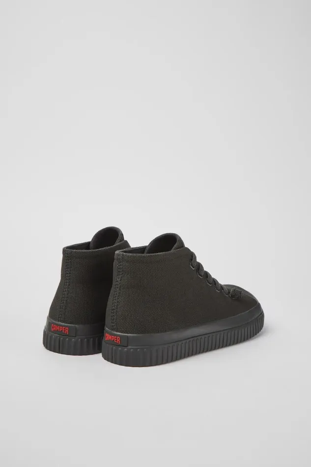 Ankle Boots Women Camper Peu Roda Gray Recycled Cotton Sneakers Ankle Boots Women Camper Peu Roda Gray Recycled Cotton Sneakers