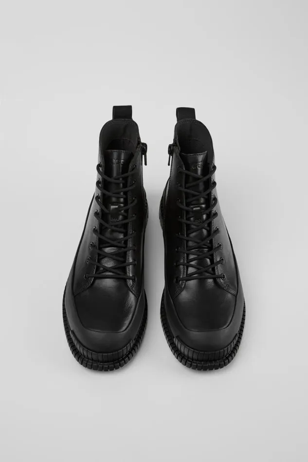 Ankle Boots Women Camper Pix Black Leather Laceup Ankle Boots Ankle Boots Women Camper Pix Black Leather Laceup Ankle Boots