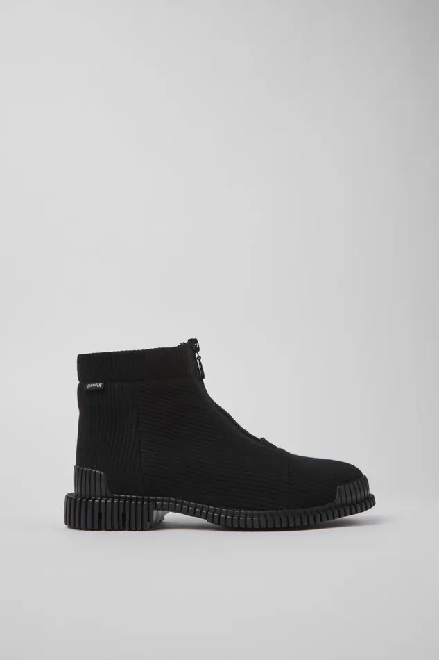 Ankle Boots Women Camper Pix Black TENCEL Lyocell Ankle Boots Ankle Boots Women Camper Pix Black TENCEL Lyocell Ankle Boots
