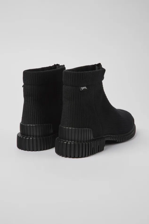 Ankle Boots Women Camper Pix Black TENCEL Lyocell Ankle Boots Ankle Boots Women Camper Pix Black TENCEL Lyocell Ankle Boots