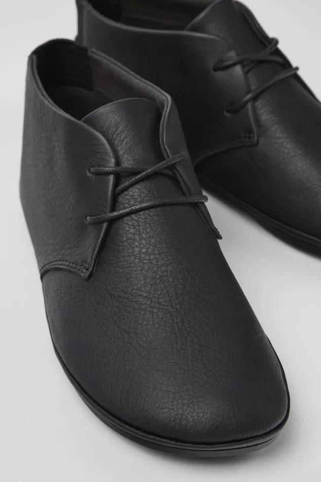 Ankle Boots Women Camper Right Black Leather Ankle Boots