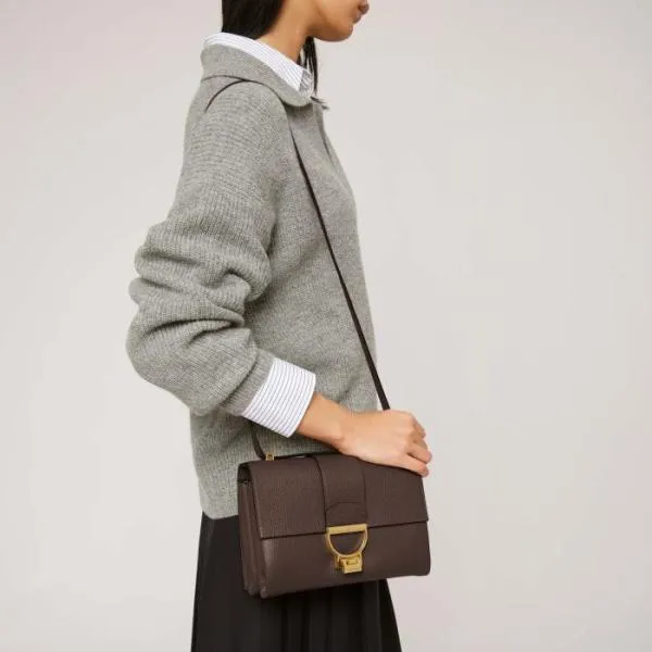 Arlettis Fondant Brown Women Coccinelle Shoulder Bags Arlettis Fondant Brown Women Coccinelle Shoulder Bags