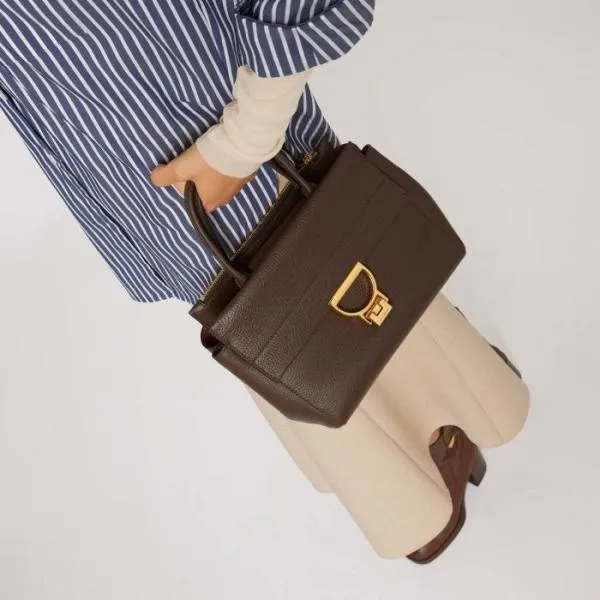 Arlettis Medium Fondant Brown Women Coccinelle Top Handle Bag Arlettis Medium Fondant Brown Women Coccinelle Top Handle Bag