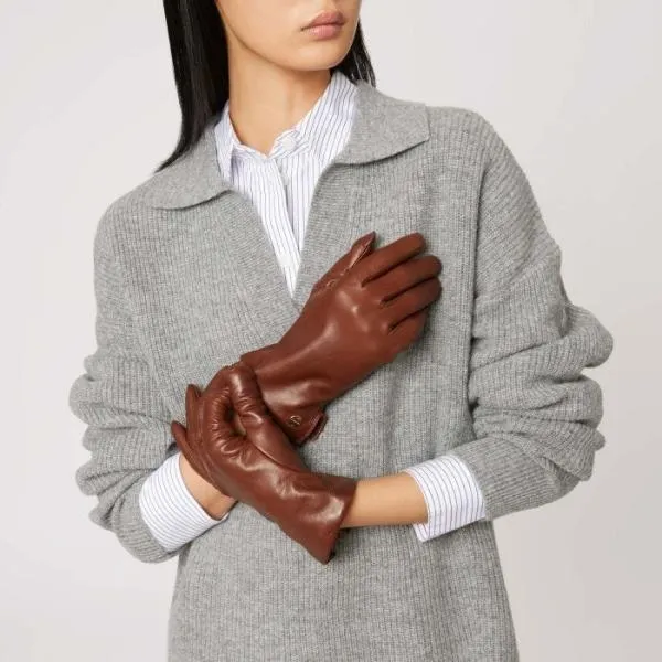 Audrey Fondant Brown Women Coccinelle Hats And Gloves Audrey Fondant Brown Women Coccinelle Hats And Gloves