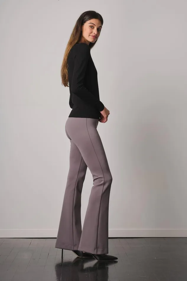Avenue Montaigne BELLINI Freedom Taupe Women Pants Avenue Montaigne BELLINI Freedom Taupe Women Pants