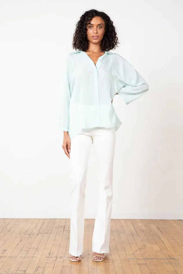 Avenue Montaigne BELLINI OffWhite Denim Women Pants
