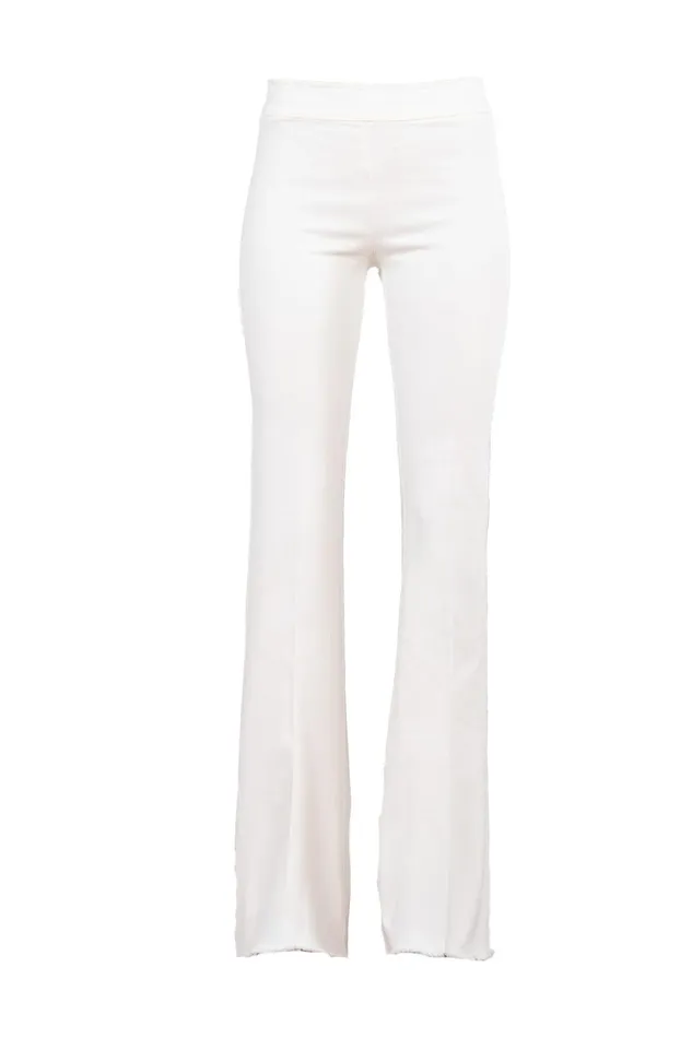 Avenue Montaigne BELLINI OffWhite Denim Women Pants Avenue Montaigne BELLINI OffWhite Denim Women Pants