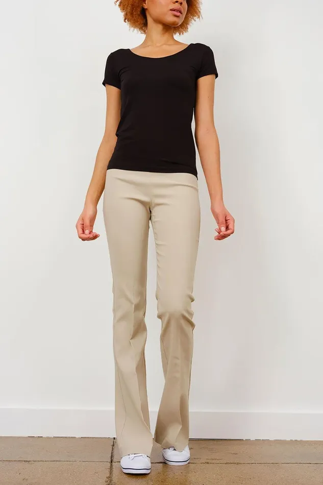 Avenue Montaigne BELLINI Signature Beige Women Pants