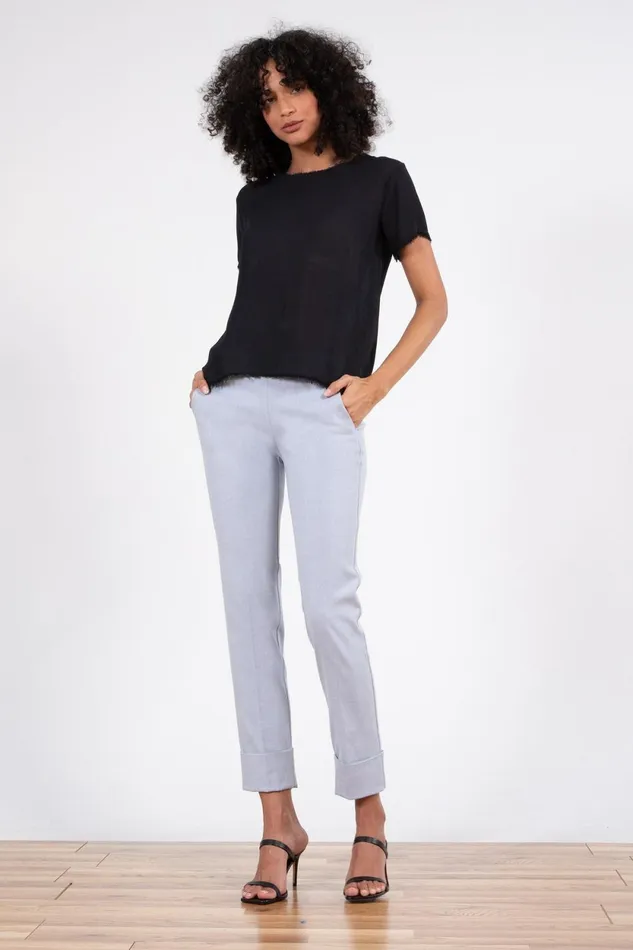 Avenue Montaigne BEN Chambray Women Pants