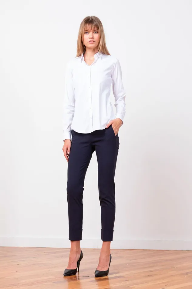 Avenue Montaigne BEN Signature Navy Women Pants