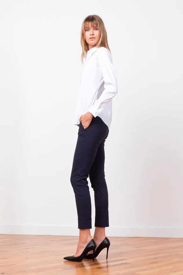 Avenue Montaigne BEN Signature Navy Women Pants Avenue Montaigne BEN Signature Navy Women Pants
