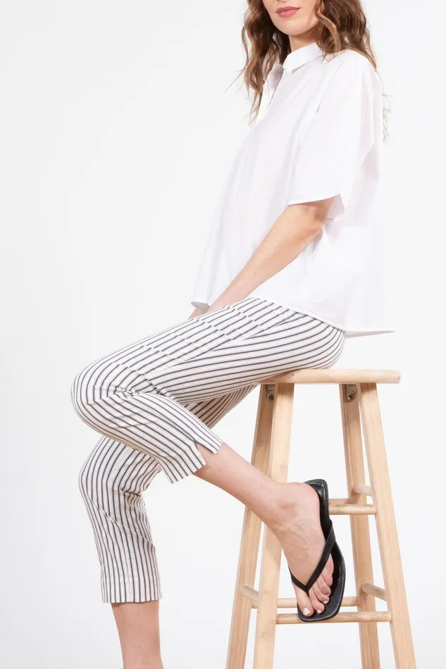 Avenue Montaigne BRIGITTE Bistro Navy Women Pants Avenue Montaigne BRIGITTE Bistro Navy Women Pants