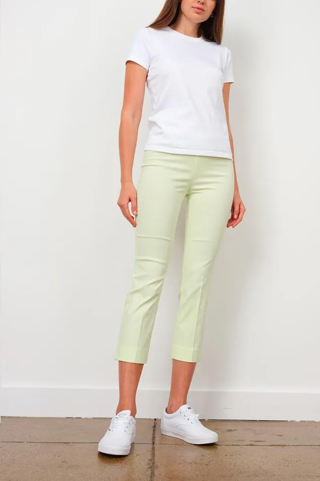 Avenue Montaigne BRIGITTE Signature Lime Women Pants