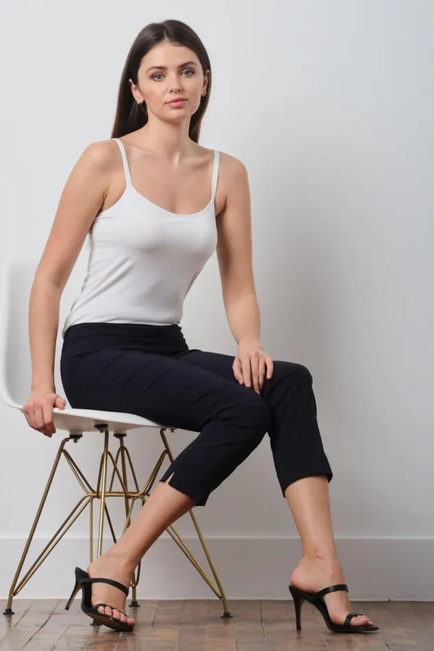 Avenue Montaigne BRIGITTE Signature Navy Women Pants Avenue Montaigne BRIGITTE Signature Navy Women Pants