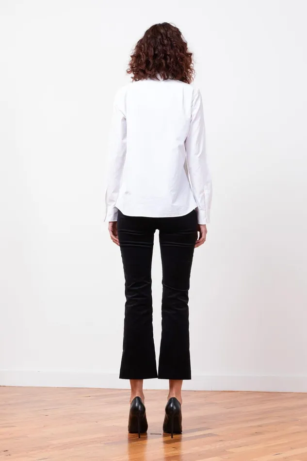 Avenue Montaigne LEO Fine Corduroy Black Women Pants Avenue Montaigne LEO Fine Corduroy Black Women Pants