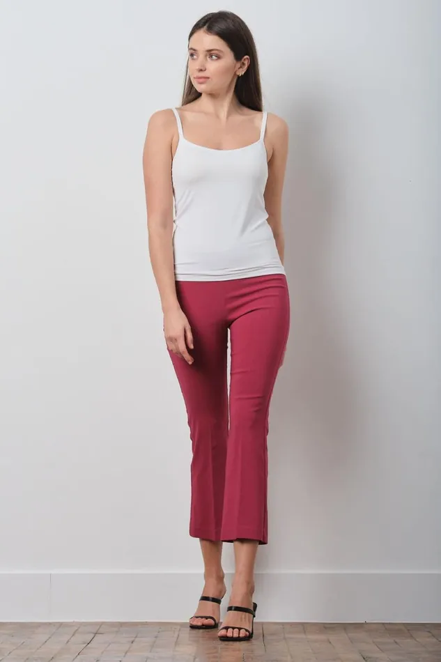 Avenue Montaigne LEO Signature Raspberry Women Pants
