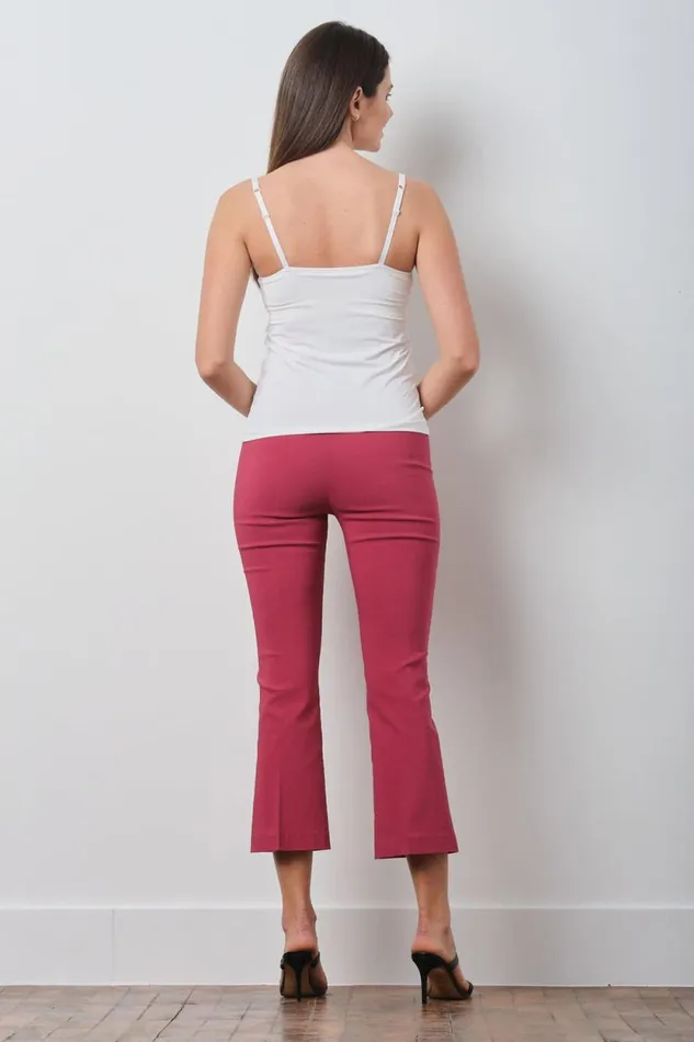 Avenue Montaigne LEO Signature Raspberry Women Pants Avenue Montaigne LEO Signature Raspberry Women Pants
