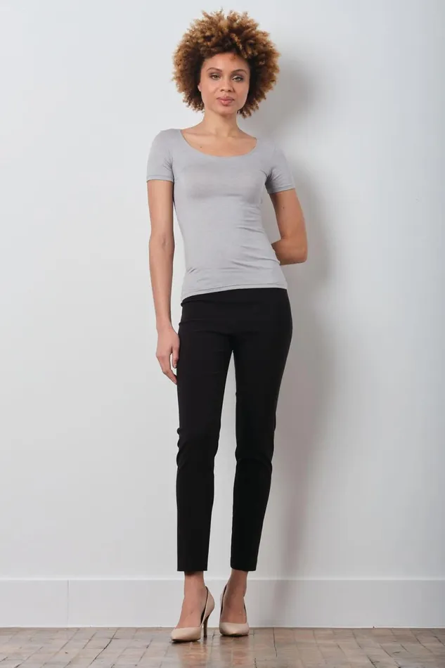 Avenue Montaigne LILI Signature Black Women Pants