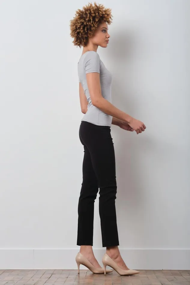 Avenue Montaigne LILI Signature Black Women Pants Avenue Montaigne LILI Signature Black Women Pants