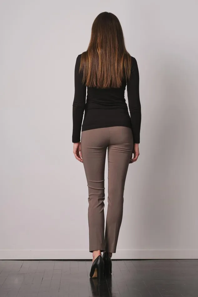 Avenue Montaigne LILI Signature Taupe Women Pants