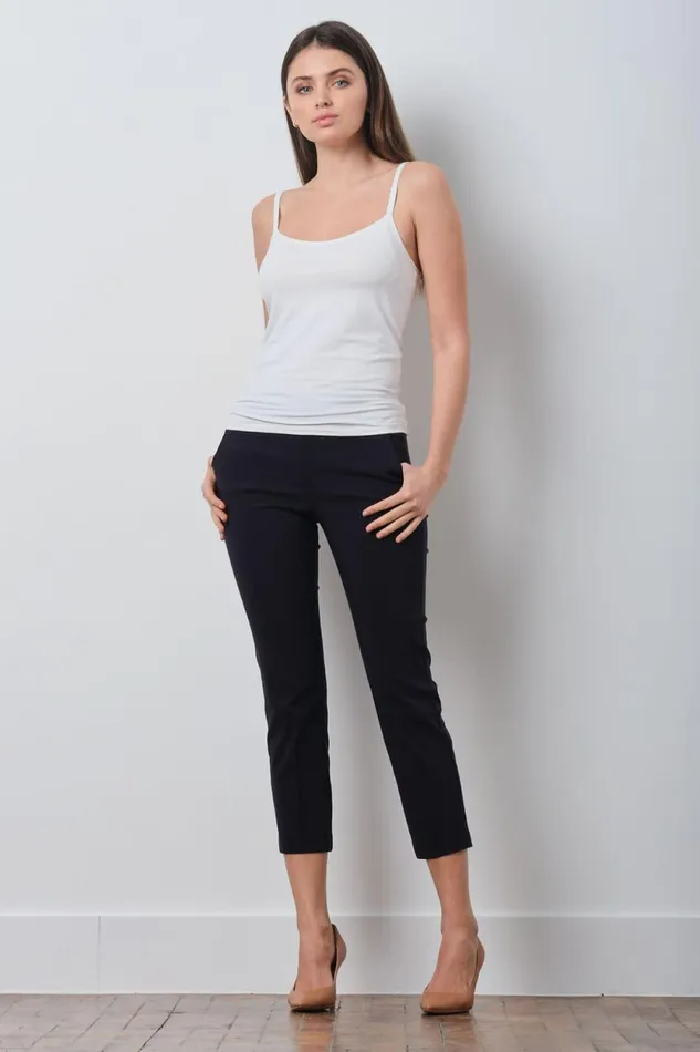 Avenue Montaigne LULU Signature Navy Women Pants