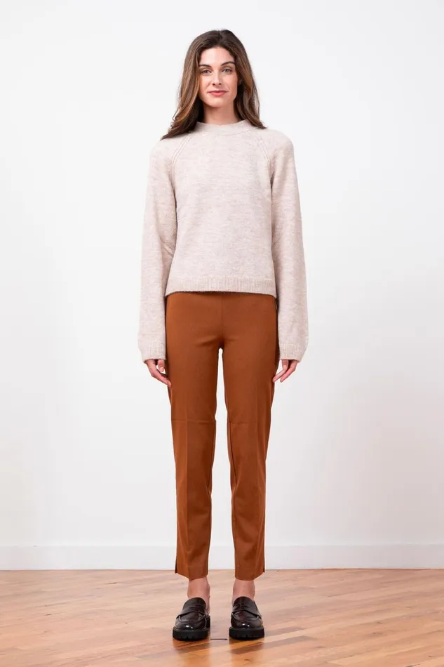 Avenue Montaigne PARS Flannel Cedar Women Pants