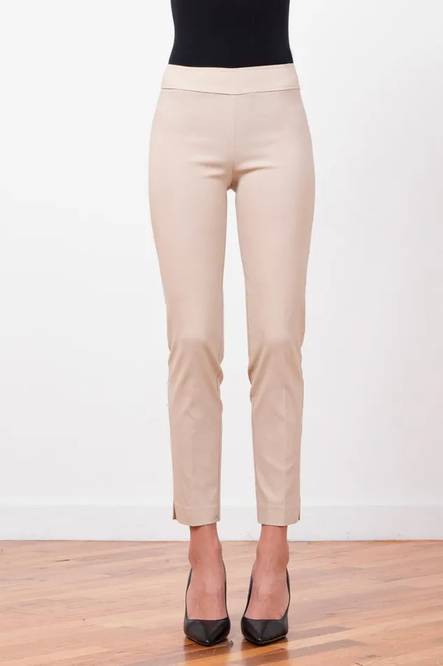 Avenue Montaigne PARS Signature Beige Women Pants