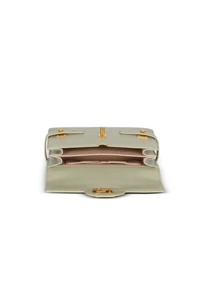 BBuzz Shoulder 24 Calfskin Bag Green Women Balmain Crossbody Bags
