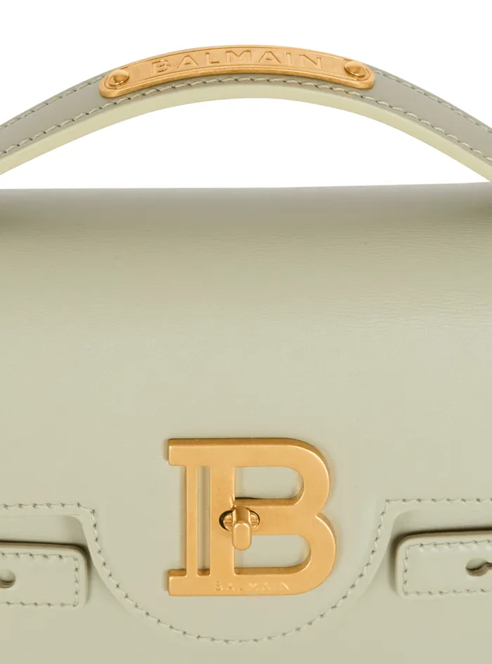 BBuzz Shoulder 24 Calfskin Bag Green Women Balmain Crossbody Bags