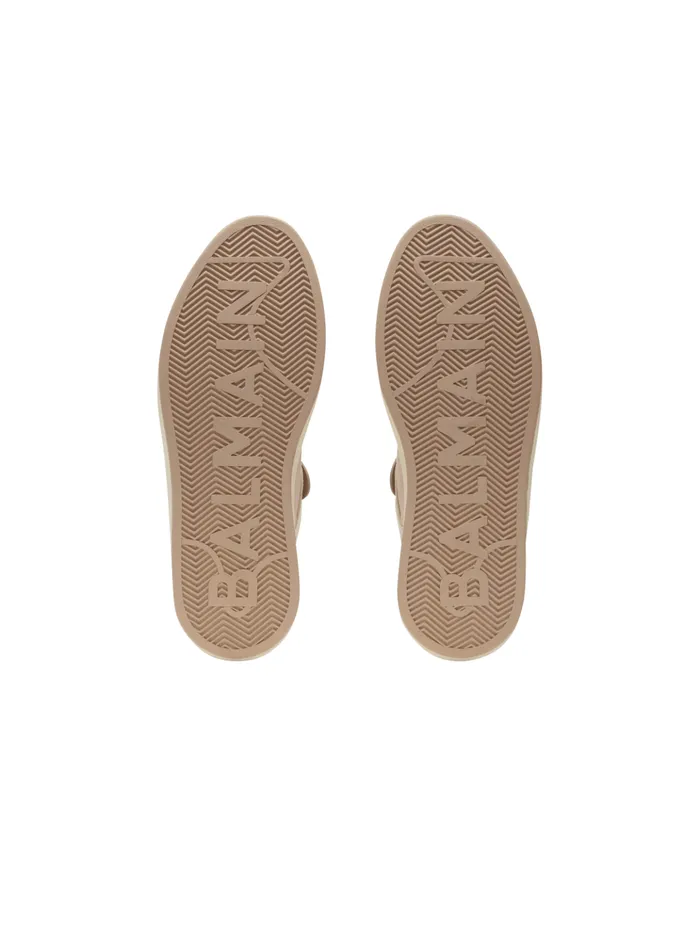 BCourt Flip Trainers In Calfskin Pink Women Balmain Sneakers