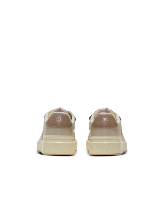 BCourt Flip Trainers In Calfskin Pink Women Balmain Sneakers